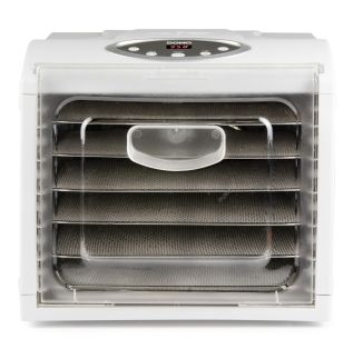 Sušička ovoce - digitální - DOMO DO353VD, Příkon: 500 W, 6 plat, digitální, časovač, regulace teploty