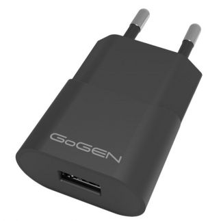 Nabíječka do sítě GoGEN ACH 102,1x USB 1A - černá