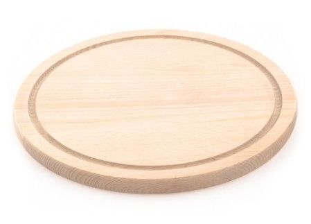 Buková krájecí deska DK 250 průměr 25 cm