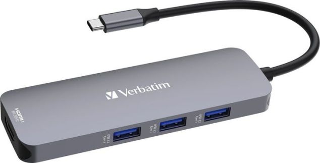 Verbatim 32151 CMH-08 USB-C Hub 8 Port