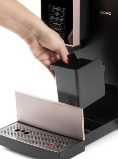 Automatický Espresso kávovar - černobronzový - DOMO DO743K, 1 350 W, 19 barů, LCD displej