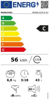 Pračka Whirlpool Natis WRBSB 6249 W EU