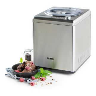 Zmrzlinovač s kompresorem - nerezový - PRIMO PR408IM, Objem: 2 l