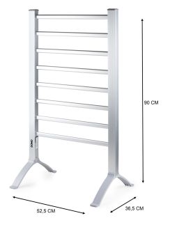 Elektrický topný žebřík - sušák na ručníky - DOMO DO7117DR, 150W, IPX4