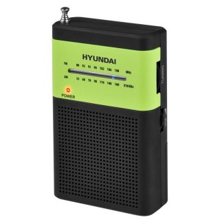 Radiopřijímač Hyundai PPR 310 BG, černý/zelený