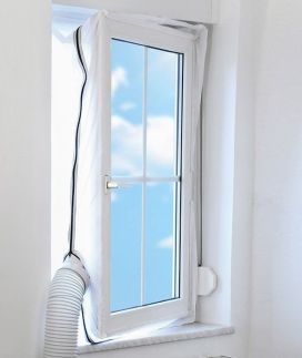 Univerzální těsnění do oken pro mobilní klimatizace - REFREDO REF-SEAL, délka těsnění 4 m, maximálním obvod oken 4 m