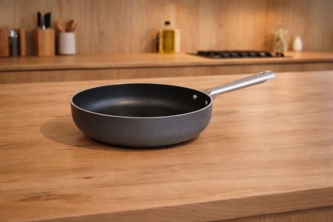 DOMO pánev hluboká ALL IN - 28 cm, indukce, nerez rukojeť