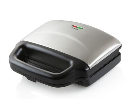 Sendvičovač na 2 XL sendviče - nerez - DOMO DO9195C, Příkon: 900W, nerez