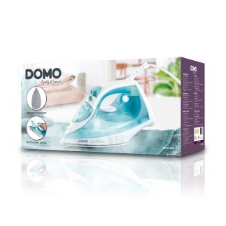 Napařovací žehlička CeraGliss - keramická - DOMO DO7060S, Příkon: 2 400 W, Parní ráz: 120 g/min