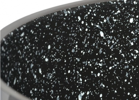 Sada nádobí CERAMMAX PRO STANDARD, 8 dílů, keramický povrch černý granit