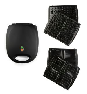 Sendvičovač 2v1 na 4 sendviče / vafle - DOMO DO9295C, Příkon: 1200 W