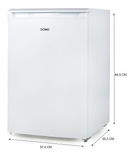 Lednice s mrazákem uvnitř - bílá - DOMO DO91128, Objem: 113 l *, Třída: E