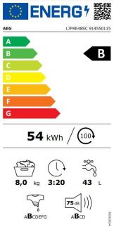 Pračka AEG ProSteam® L7FRE48SC