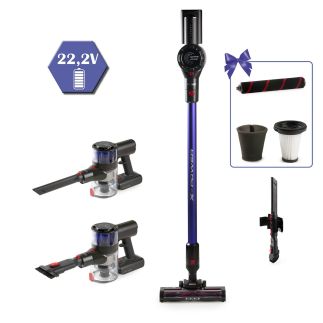 Tyčový aku vysavač 2v1 s BLDC motorem 22.2 V - PRIMO PR511SV, Li-on 22,2 V; 0,45l 