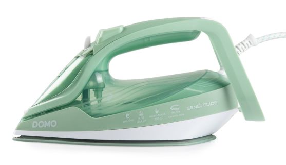 Napařovací žehlička SensiGlide - keramická - DOMO DO7059S, Příkon: 2 400 W, Parní ráz: 120 g/min