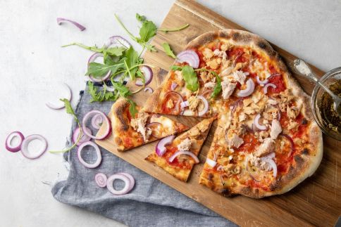 Pizza pec Genius - nerezová, pečící kamen - DOMO DO9289PZ, 1 700 W, až 450°C, časovač