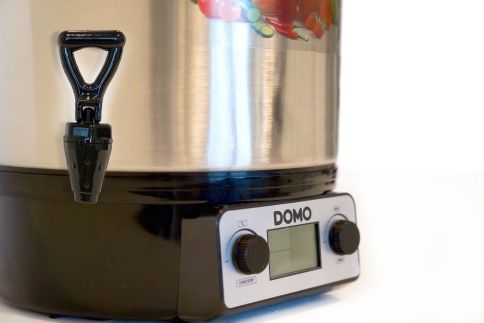 Zavařovací hrnec nerezový s LCD - DOMO DO42325PC, plnoautomat, 27 l, 2000 W