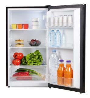 Lednice bez mrazáku - černá - PRIMO PR181FR, Objem: 94 l *, Třída: D, (š x h x v): 47 x 44,5 x 87 cm