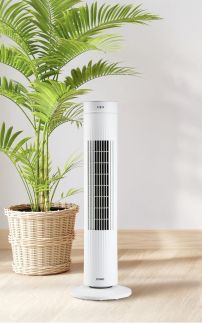 Ventilátor sloupový s dálkovým ovládáním- DOMO DO8154, 76 cm, 35 W