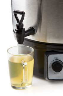 Zavařovací hrnec nerezový s LCD - DOMO DO42325PC, plnoautomat, 27 l, 2000 W