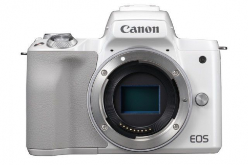 Canon EOS M50 Body WHITE, bezzrcadlovka