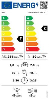 Pračka/sušička AEG Dualsense® L7WBG47W