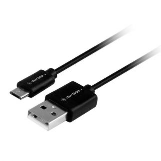 Kabel GoGEN USB / micro USB, 0,5m - černý