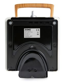 Vaflovač 4x7 s termostatem - bílý - DOMO DO9274W, 1 400 W, manuální termostat, keramický nepřilnavý povrch