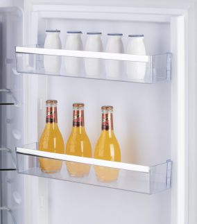 Retro lednice - monoklimatická bez mrazáku - bílá - DOMO DO91709R, Objem chladničky: 225 l *, Třída: D