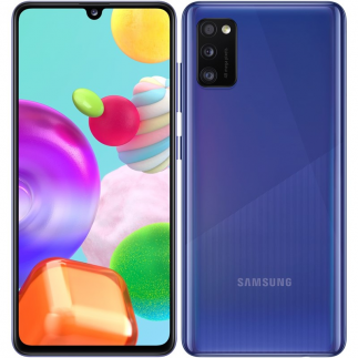 Mobilní telefon Samsung Galaxy A41 Dual SIM - modrý