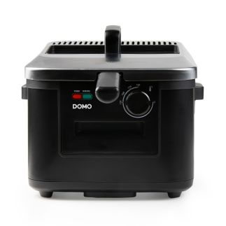 Fritéza s vyjímatelnou nádobou - 4 litry - DOMO DO545FR, Objem: 4 l, Příkon: 2000 W, Vyjímatelná nádoba