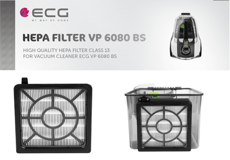 ECG VP 6080 BS HEPA filtr set
