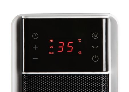 Sloupové keramické topení - DOMO DO7358H, Příkon: 2 000 W, dálkový ovladač, ECO funkce