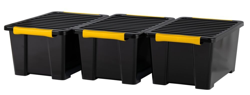 úložné boxy DIY EASY SET - 3x44L