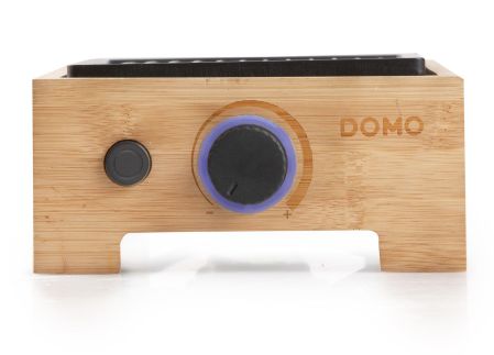 Stolní elektrický gril Plancha - Bamboo Style - DOMO DO9270G, 1 000 W, termostat, plocha 36 x 14 cm