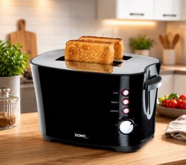Topinkovač B-smart - DOMO DO941T, Příkon: 850 W, Počet topinek: 2