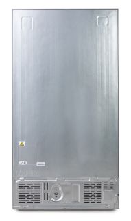 Lednička s mrazákem - D - 555 L - nerezová ocel - DO99506M, Objem chladničky: 349 l, Objem mrazáku: 206 l, Třída: D