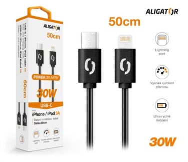 ALI DK 65W, USB-C/Light, 0,5m,3A DATKP57