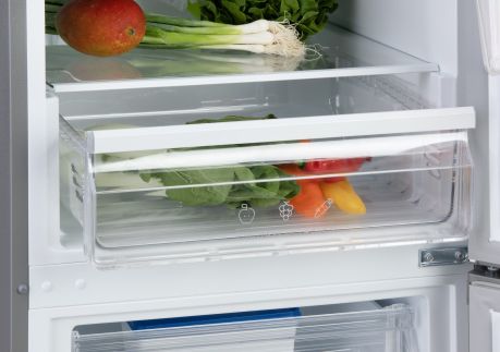 Lednice kombinovaná s mrazákem dole -  DOMO DO91336C , Objem chladničky: 310 l *,  Třída: C