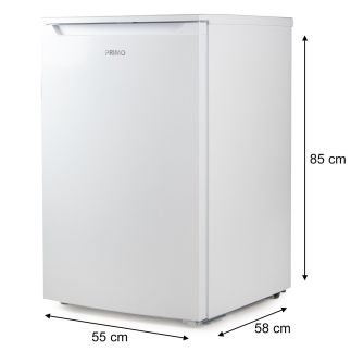 Šuplíkový mrazák - 87 litrů - bílý - PRIMO PR189DV, Objem mrazáku: 87 l *, Třída: B, (š x h x v):  55 x 58 x 85 cm