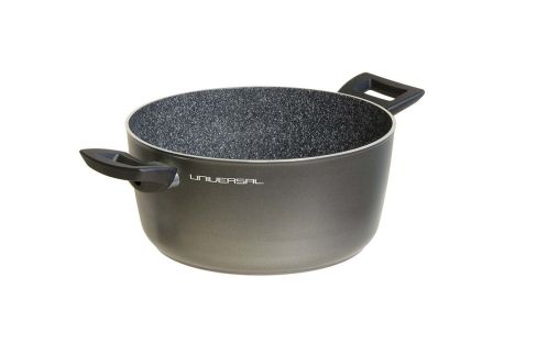 DOMO hrnec Universal 24 cm 4,5 l, GRANIT, indukce