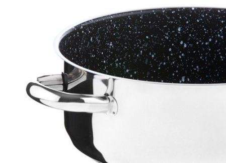 Sada nádobí CERAMMAX PRO STANDARD, 10 dílů, keramický povrch černý granit