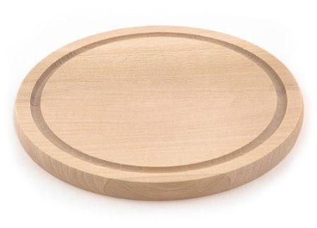 Buková krájecí deska DK 200 průměr 20 cm