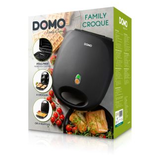 Sendvičovač 2v1 na 4 sendviče / vafle - DOMO DO9295C, Příkon: 1200 W