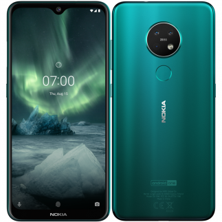 Mobilní telefon Nokia 7.2 Dual SIM - zelený