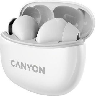 Canyon BT Sluchátka TWS-5 bílá