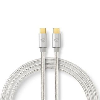 Nedis Kabel USB-C 100W 2m CCTB60800AL20