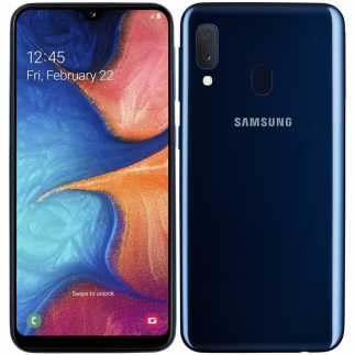 Mobilní telefon Samsung Galaxy A20e Dual SIM - modrý