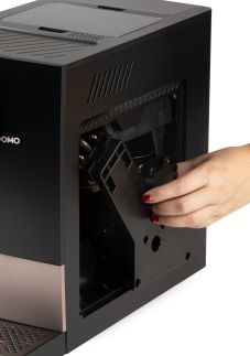 Automatický Espresso kávovar - černobronzový - DOMO DO743K, 1 350 W, 19 barů, LCD displej