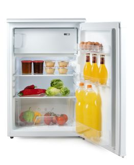 Lednice s mrazákem uvnitř - bílá - DOMO DO91128, Objem: 113 l *, Třída: E